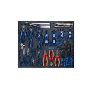 35 Pcs of Kincrome Tool Armour Tool Trolley Pliers & Wrenches EVA Tray