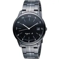 在飛比找ETMall東森購物網優惠-agnes b 蜥蜴圖騰簡約時尚腕錶 VJ52-00A0SD
