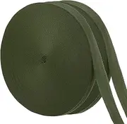 uxcell Tree Tie Strap-2 RollS 295 Feet x 1 Inch Garden Staking Straps,Plant Supports Tree Tie Staking,Tree Support Straps Apply to Outdoor/Garden/Plant/Staking/Guying(Army Green)