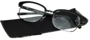 Foster Grant Reading Glasses Readers Eyeglasses Alden Black 1.25 NEW