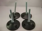 4X M10 HEAVY DUTY CONVEYOR FEET Levelling feet/foot 750 kg EACH Machine Office
