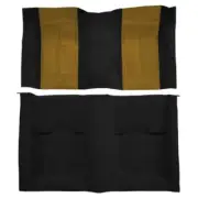 Carpet for 1970 Ford Mustang Mach I with 2 Ivy Gold Inserts Fastback Nylon