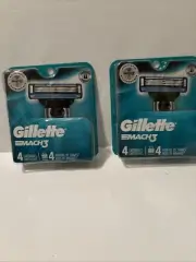 (2) Gillette Mach 3 (4 Cartridges) Total 2x4=8
