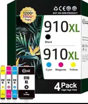 910xl ink cartridge combo for HP printers