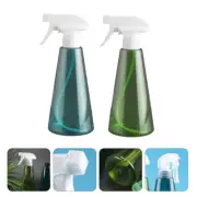 2 Pcs Continuous Spray Bottle Water Bottle Empty Plastic Spray Bottles Cleaning