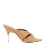 Pointed high heel sandals 38.5 Nude