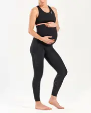 Prenatal Active Tights, 2XU, XS, Black/Nero, Female