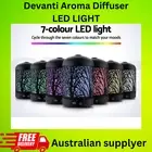 Devanti DIFF-802T-BK 160ml Aroma Diffuser humidifier LED light aromatherapy gift
