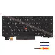 Bulgarian Backlit Keyboard for Thinkpad X13 Type 20T2 20T3 20UF 20UG 5N20V43044
