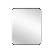 Black Rectange Metal Mirror 80x100 cm -SML