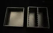 3DP Black Storage Box Holds 20x 1oz Silver Bars In Standard Airtight Capsules