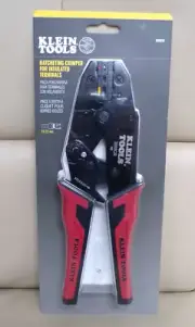 ***NEW~Klein Tools 3005CR Ratcheting Crimper, 10-22 AWG - Insulated Terminals