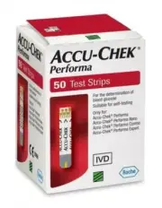 Accu-Chek Performa Test Strips - Pack of 50 ( Expiry : Over 2025