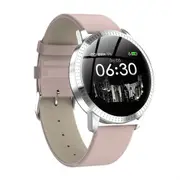 Waterproof Smartwatch With Colour Screen Ipx67 Pink Smart Watches