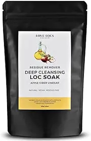 Dreadlock Detox Powder with ACV | Deep Clean Loc Soak Wash | Scalp Cleanser for Build Up | Cleansing and Clarifying | Natural | Vegan | Residue-Free | Dreads Hair Products