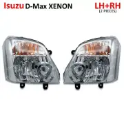 For Isuzu D-Max Dmax Hi-Lander 2003 06 Pair Front Head Lamp Light Xenon