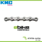 KMC E-Bike Chain - E9 - X Series - 9 Speed Narrow - 1/2" X 11/128"