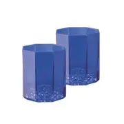 Versace by Rosenthal Pair of 'Medusa Lumiere' Double Old Fashioned Glasses, New