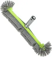 GANAZONO Pool Cleaning Brush Head with Dense Bristles Heavy Duty Polished Brush for Thorough Cleaning of Pool Walls Hot Tubs and Corners Durable Pool Accessories