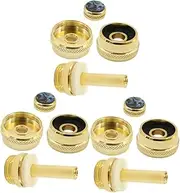 Vaguelly 1 Set Trumpet Valve Finger Buttons Piston Button Snaps Durable Musical Instrument Accessories for Trumpet Repair Kit for Musicians and Instrument Players