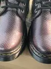 Dr. Doc Martens Women's Pascal 7 Boots Snake Reptile Eye Lace-Up, Combat