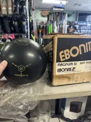 Never Drilled Ebonite Magnum 10 Bowling Ball 16lb