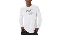 在飛比找Yahoo!奇摩拍賣優惠-棒球世界全新ASICS 亞瑟士長袖上衣中性款籃球服飾特價 2