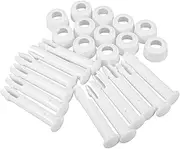 12pcs Swimming Pool Accessories Pool Bolt Replacement Handle Part Pool Tool Locking Pin Leaf Rake Attachment Pin Cleaning Device Locking Pin Vacuum Head Skimmer Pin Net Locking Pin