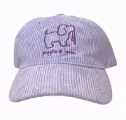Puppie Love Dog Lavender Purple Corduroy Cap Hat NEW Fast Free Ship
