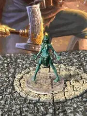 Sea Hag D&D Miniature Dungeons Dragons Snowbound 39 witch green night fey hag