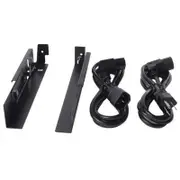 APC Rack Mount for KVM Switch - Black - Black - KVM-LCDMOUNT
