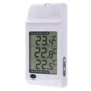 Digital Max Min Thermometer - Monitor Maximum and Minimum Temperatures for Ga...