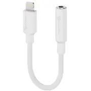 Alogic Elements Pro Lightning to 3.5mm Audio Adapter - White [ELP8P35A-WH]