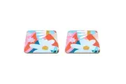2x 4pc Maxwell and Williams Boxed Rach Jackson Wild Wonderful Cork Back Coaster