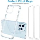 Ultra Clear Shockproof Bumper Case Cover for iPhone 13 12 mini 11 Pro MAX XS XR
