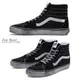 【CHII】日本 VANS SK8-HI 刷舊 小髒鞋 高筒 經典黑