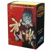 Sleeves - Dragon Shield - Box 100 - Matte Art - My Hero Academia Shigaraki