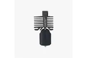 Bambu Lab Accessories Hotend with Hardened Steel Nozzle 0.6mm for X1 Series and