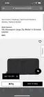 BRAND NEW YSL Monogram Zip Wallet in Grained Leather