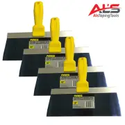 AMES 10" Feather-Lite Blue Steel Drywall Finishing Knife - 4 Pack