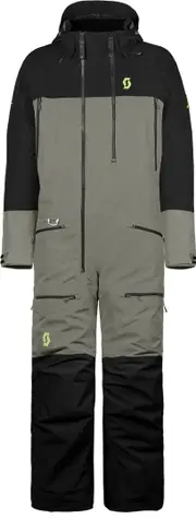 Scott Roop Dryo 2023 One Piece Snowmobile Suit, black-grey, Size 3XL for Men Black Grey