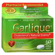 Garlique Standardized Dietary Supplement Caplets 60 Tab By Sambucol