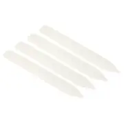 6" Bone Folder Creaser 4pcs Paper Creaser Straight Scoring Folding Tool, White-1