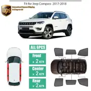 Windows Sunshade UV Ray Protector Mesh Block Privacy Visor For Jeep Compass (for: Jeep)