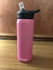 Camelbak Fit Cap 25oz Water Bottle, Insulated Stainless Steel Strawberry