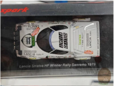 Spark 1/43 LANCIA STRATOS hf 1979 Resin Diecast Model Car Display Adults Gifts