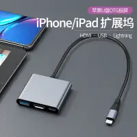 在飛比找蝦皮購物優惠-蘋果lightning擴展塢轉換器OTG拓展U盤iPhone