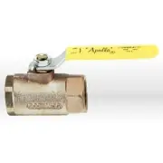 70-106-01 Apollo Bronze Ball Valve,1-1/4",Non-Locking Handle,L 4",Working PSI
