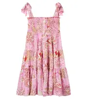 [Poupette St Barth Kids] Poupette St Barth Kids Triny printed dress Y 4 multicoloured