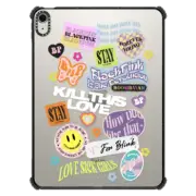 iPad Air 11-inch (M2/M3) iPad Impact Case BLACKPINK Stickers Ultra Impact iPad Case